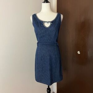 Vintage 90s Denim Mini Dress